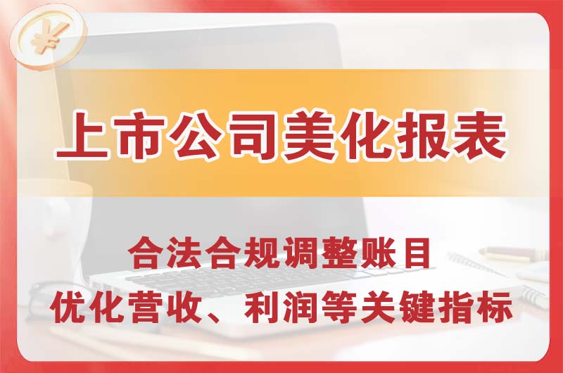 滁州上市公司美化报表